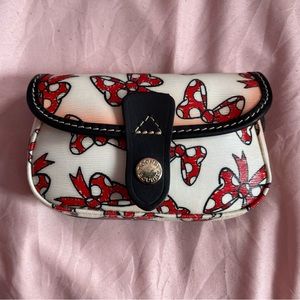 Dooney & Burke Minnie Mouse Bow wristlet